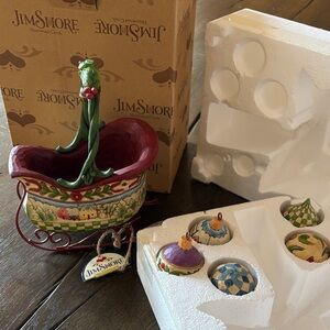 Jim Shore Sleigh Bells Ring. New in box, tags attached.